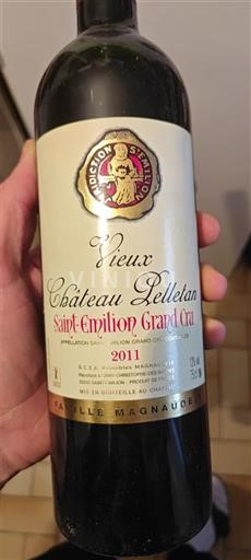 Bordeaux Saint-Émilion Grand Cru Grand Cru Château Pelletan Vieux 2011