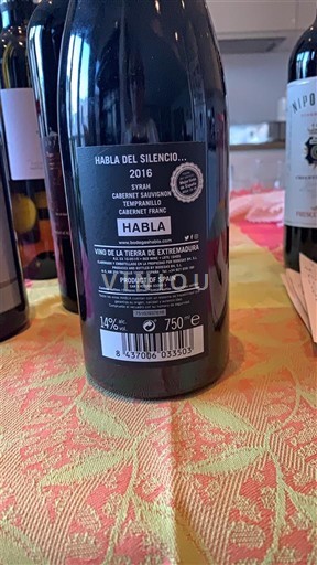 Extremadura Không được chỉ định Habla Habla del Silencio 2016