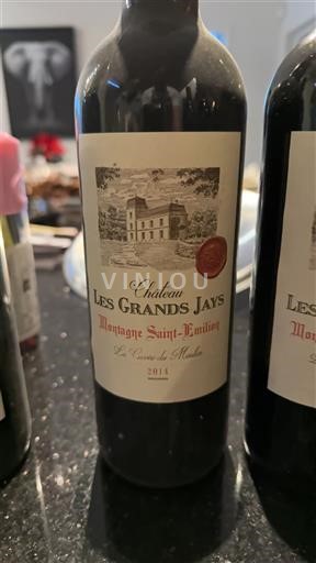 Bordeaux Montagne-saint-émilion Château Les Grands Jays La du Moulin 2014