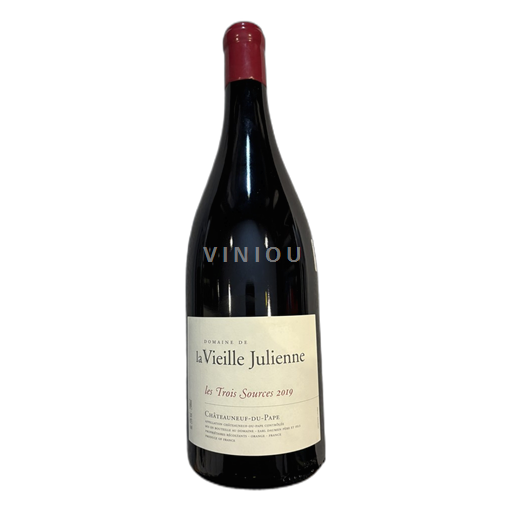 Rona dolina Châteauneuf-du-Pape Domaine La Vieille Julienne Les Trois Sources Châteauneuf-du-Pape 2019