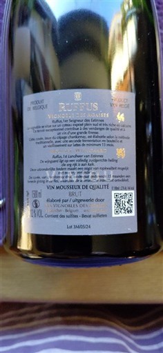 Wallonie Không được chỉ định Vignoble des Agaises Rufus Không niên vụ