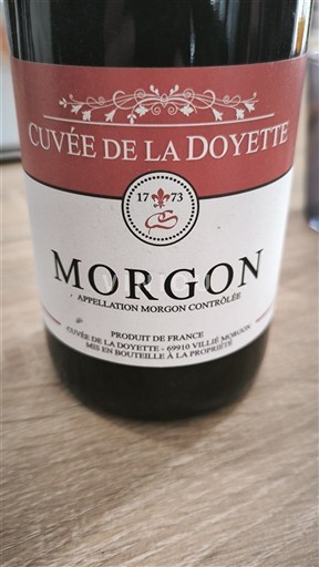 Beaujolais Morgon Cuvée de la Doyette de la Doyette Nemilésimat