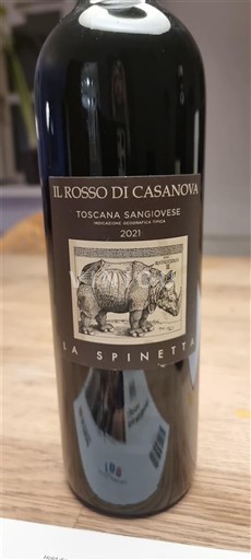 Toscana Không được chỉ định La Spinetta Il Rosso di Casanova 2021