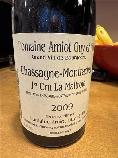Borgogna Non specificato Premier Cru Domaine Amiot Guy et Fils 1er Cru La Maltroie 2009