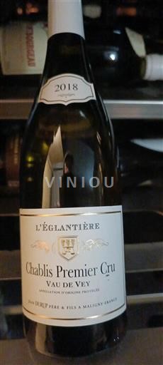 Burgundsko Chablis Premier Cru Dreu Pére & Fils L'Églantière 2018