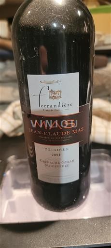 Languedoc in Roussillon Pays d'Oc Ferrandière Origines 2021