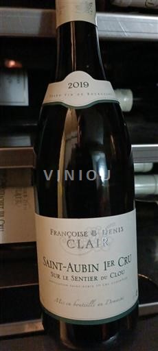Borgogna Saint-Aubin Premier Cru Françoise & Denis Clair Sur le Sentier du Clou 2019