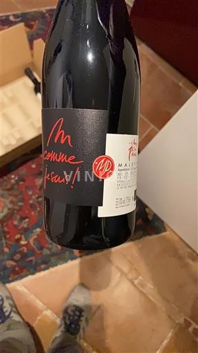 Langvedok Malepère Le Mas de mon Père M comme je suis ! 2023