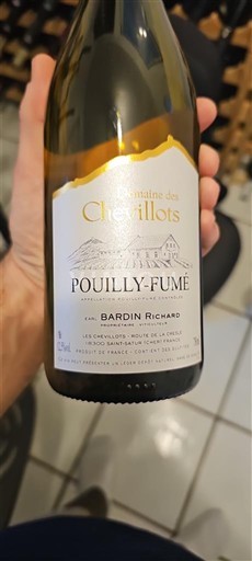 Údolí Loiry Pouilly-fumé Domaine S Chevillotts 2022