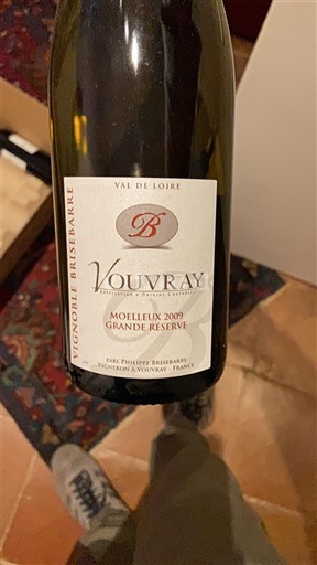 Loirevallei Vouvray Domaine Brisebarre Grande Réserve 2009