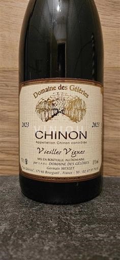 Údolí Loiry Chinon Domaine S Géleries Vieilles Vignes 2023