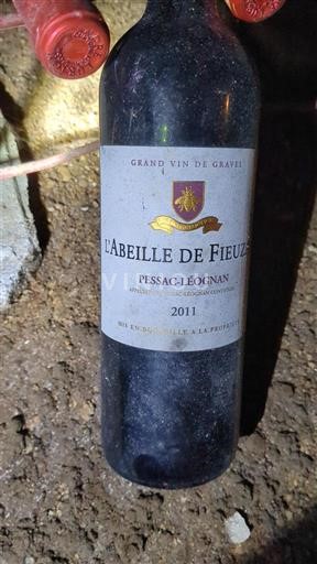 Bordeaux Pessac-Léognan L'Abeille de Fieuzal 2011