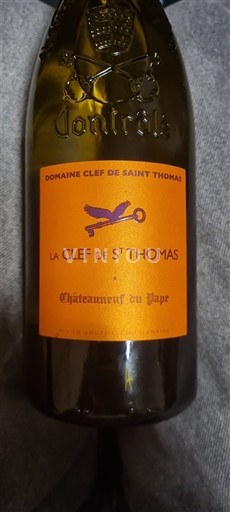 Valle del Rodano Châteauneuf-du-Pape Domaine Clef de Saint Thomas La Clef de St Thomas 2021