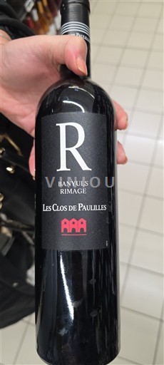 Roussillon Banyuls Les Clos de Paulilles R Banyuls Rimage 2015