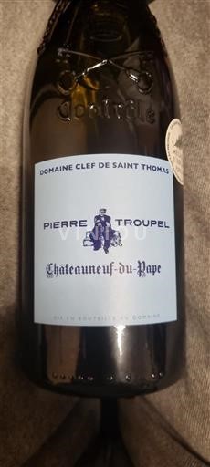 Valle del Rodano Châteauneuf-du-Pape Domaine Clef de Saint Thomas Pierre Troupel 2022
