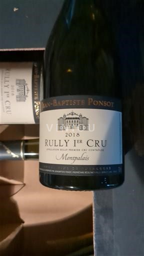 Burgundsko Rully Premier Cru Jean-Baptiste Ponsot Monpalais 2018