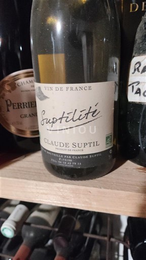 Savoie và Bugey Không được chỉ định Claude Suptil Subtilité Không niên vụ