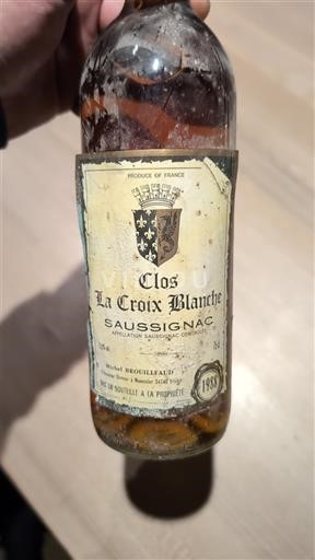Tây Nam Saussignac Clos La Croix Blanche 1988