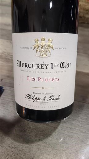 Burgundsko Mercurey Premier Cru Domaine Château Philippe le Hardi Les Puillets 2020
