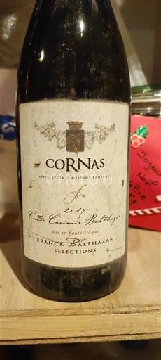 Rhône-dalen Cornas Franck Balthazar 2017