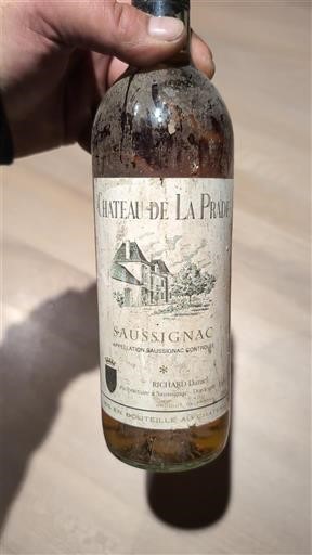 Lounais-Ranska Saussignac Château La Prade 1988