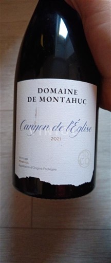 Langvedok Minervois Domaine Montahuc Canyon de l'Église 2021