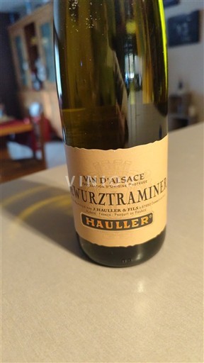 Alsace Hauller Gewurztraminer 2021