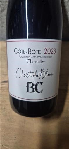 Rhône Valley Côte-Rôtie Christophe Blanc Charmille 2023