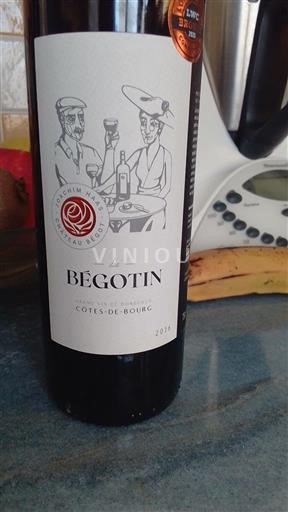 Bordeaux Côtes-de-bourg Rochelim Le Bégotin 2016