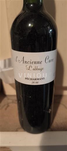 Tây Nam Pécharmant L'Ancienne Cure L'Abbaye 2016