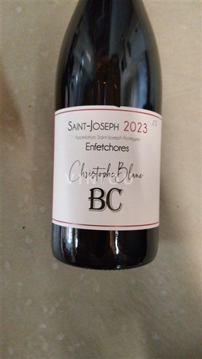 Vallée du Rhône Saint-Joseph Christophe Blanc Enfetchores 2023