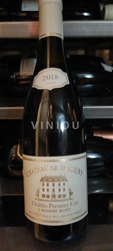 Burgundsko Chablis Premier Cru Château Maligny L'Homme Mort 2018