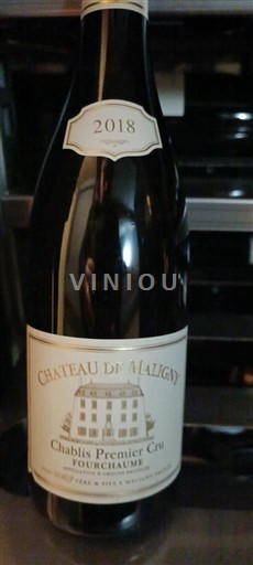 Burgundsko Chablis Premier Cru Château Maligny Fourchaume 2018