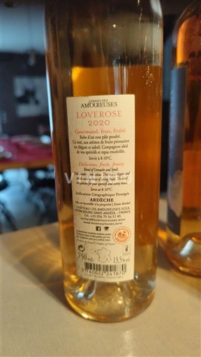 Alperna och Rhône-länderna Ardèche Les Amoureuses Loverose 2020