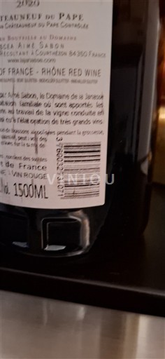 Rhônen laakso Châteauneuf-du-Pape Domaine Grand Veneur 2020