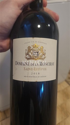 Bordeaux Saint-Estèphe Domaine La Ronceray 2018