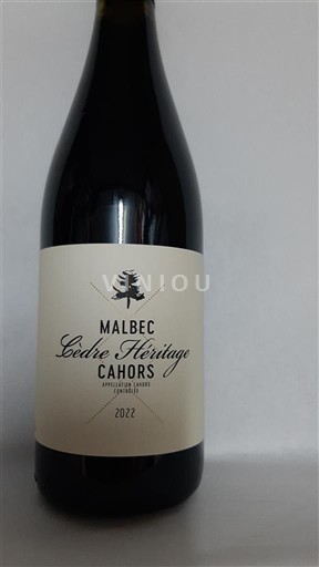 Sud-Ovest Cahors Château Cèdre Cèdre Héritage 2022