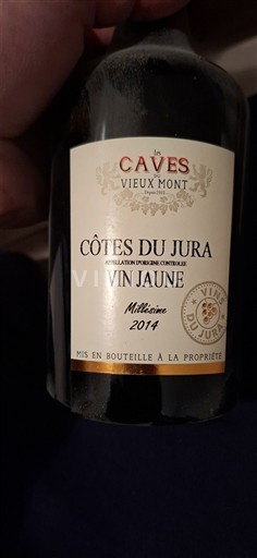 Jura Côtes du Jura Les Caves Vieux Mont 2014