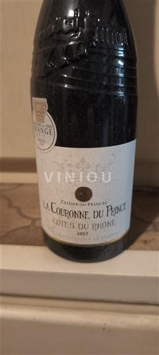 Vale do Ródano Côtes-do-Ródano Celler des Princes La Couronne du Prince 2017