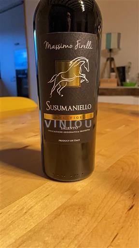 Puglia Susumaniello Salento Massimo Firelli Susumaniello 2024