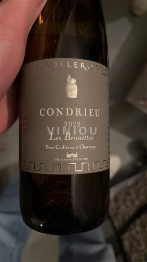 Weine Blanc sec Les Brunettes Yves Cuilleron 2022 Frankreich Rhônetal Condrieu AOC