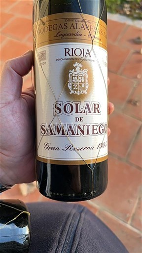 La Rioja Rioja Solar de Samaniego Gran Reserva 1995