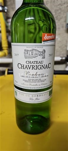 Bordéus Château Chavrignac 2017