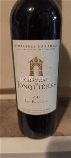 Languedoc Terrasses-du-larzac Château Jonquières La Baronnie 2016