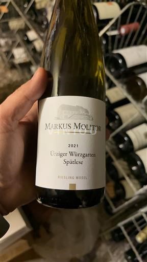 Mosel Markus Molitor Ürziger Würzgarten Spätlese 2021