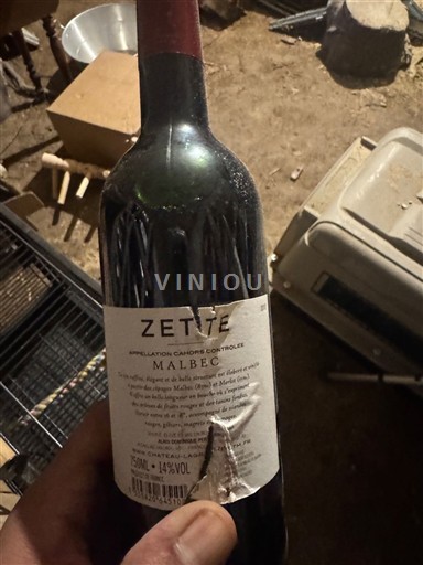 Sud-Ovest Cahors Château Cayx Zette 2010