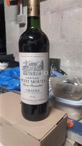 Bordeaux Graves Château Petit Mouta Bernadette 2016
