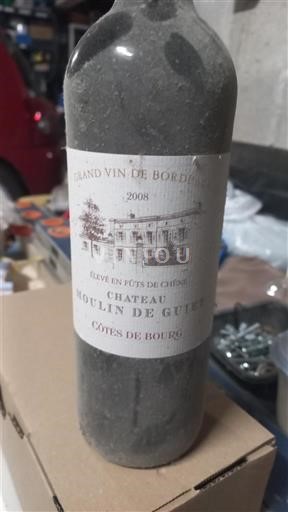Bordeaux Côtes-de-bourg Château Moulin de Guiet 2008