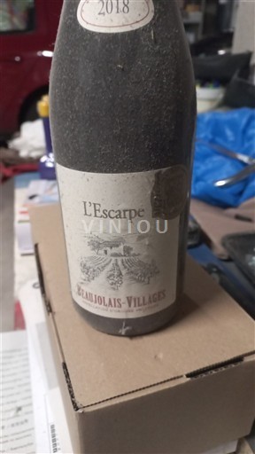 Beaujolais Beaujolais Villages L'Escarpé 2018