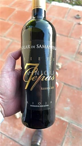 La Rioja Rioja Solar de Samaniego Siete Cepas Reserva 2008